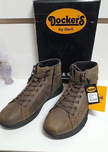 SIFIR Dockers by Gerli HAKİKİ DERİ FERMUARLI BAĞCIKLI BOT 44 - Görsel 2