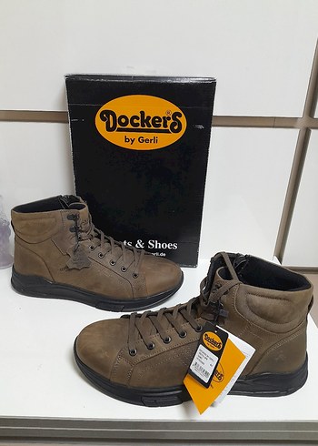 SIFIR Dockers by Gerli HAKİKİ DERİ FERMUARLI BAĞCIKLI BOT 44 - Görsel 6