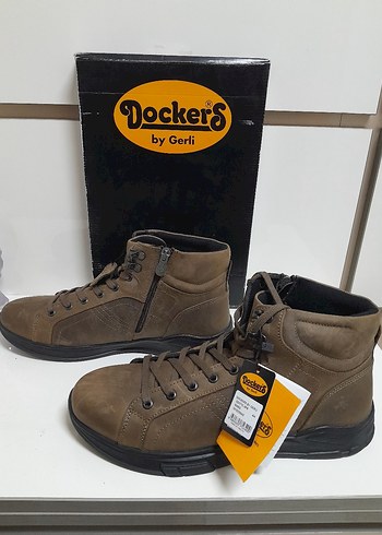 SIFIR Dockers by Gerli HAKİKİ DERİ FERMUARLI BAĞCIKLI BOT 44 - Görsel 5