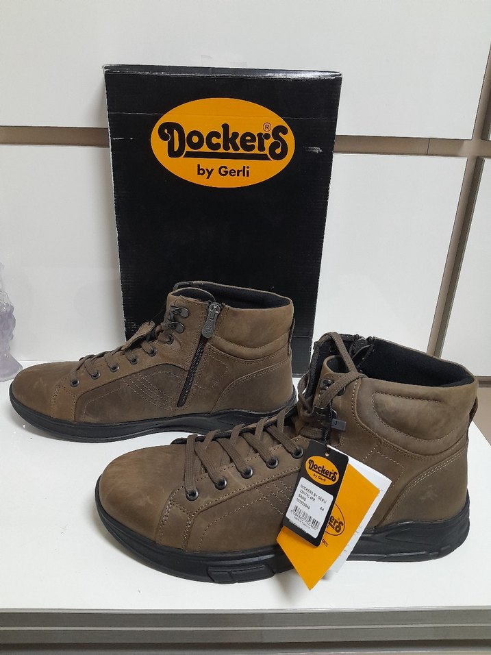 SIFIR Dockers by Gerli HAKİKİ DERİ FERMUARLI BAĞCIKLI BOT 44 - Görsel 5