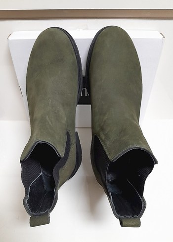 SIFIR İNCİ HAKİKİ DERİ YANLAR ESNEK CHELSEA BOT 41 - Görsel 7