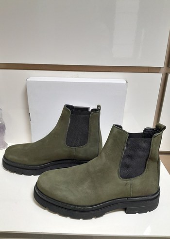 SIFIR İNCİ HAKİKİ DERİ YANLAR ESNEK CHELSEA BOT 41 - Görsel 5