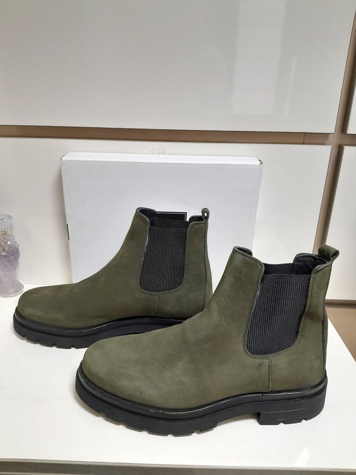 SIFIR İNCİ HAKİKİ DERİ YANLAR ESNEK CHELSEA BOT 41 - Görsel 5