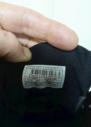 US Polo Siyah Erkek Street Wear Bot 42 - Görsel 10