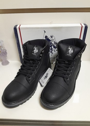 US Polo Siyah Erkek Street Wear Bot 42 - Görsel 2