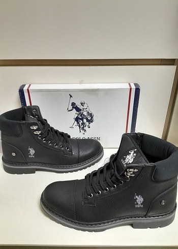 US Polo Siyah Erkek Street Wear Bot 42 - Görsel 7