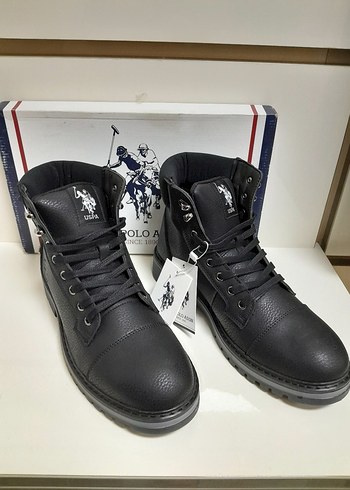 US Polo Siyah Erkek Street Wear Bot 42 - Görsel 3