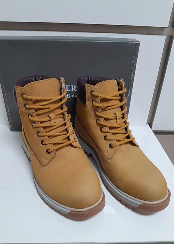 SIFIR LUMBERJACK HAKİKİ DERİ BAĞCIKLI BOT 42 - Görsel 3