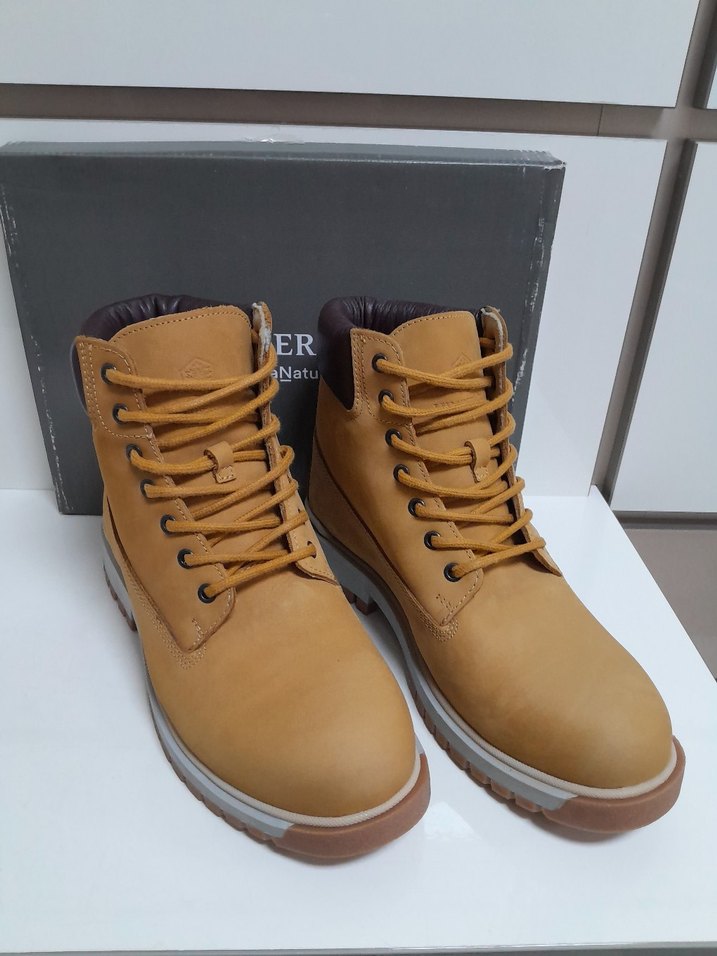 SIFIR LUMBERJACK HAKİKİ DERİ BAĞCIKLI BOT 42 - Görsel 3