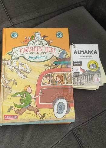 Almanca Dil Kartları ve Okul Kitabı