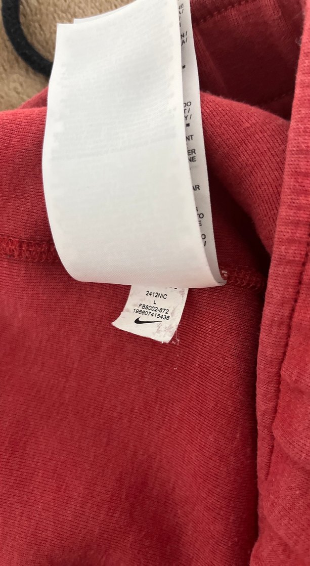 Nike kırmızı L Beden - Görsel 3