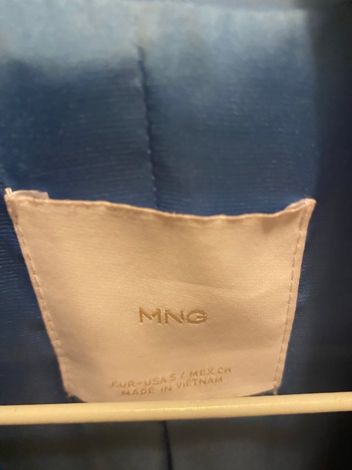 Uzun Kollu Düğmeli Kadın Blazer Ceket - Görsel 3