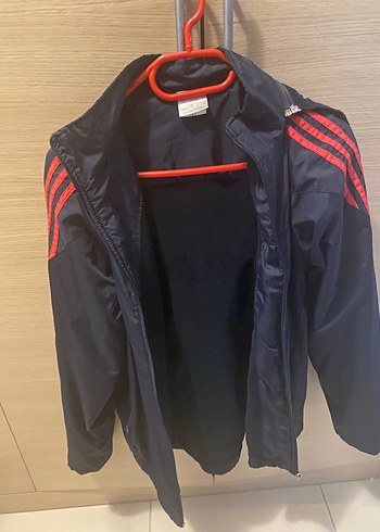 Unisex Lacivert Fermuarlı Spor Mont