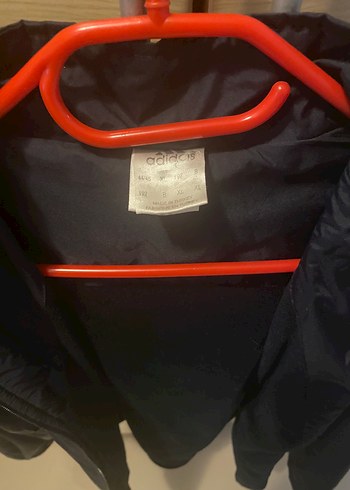 Adidas Unisex Lacivert Fermuarlı Spor Mont