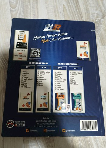 TYT Coğrafya Soru Bankası Hız ve Renk Yayınları