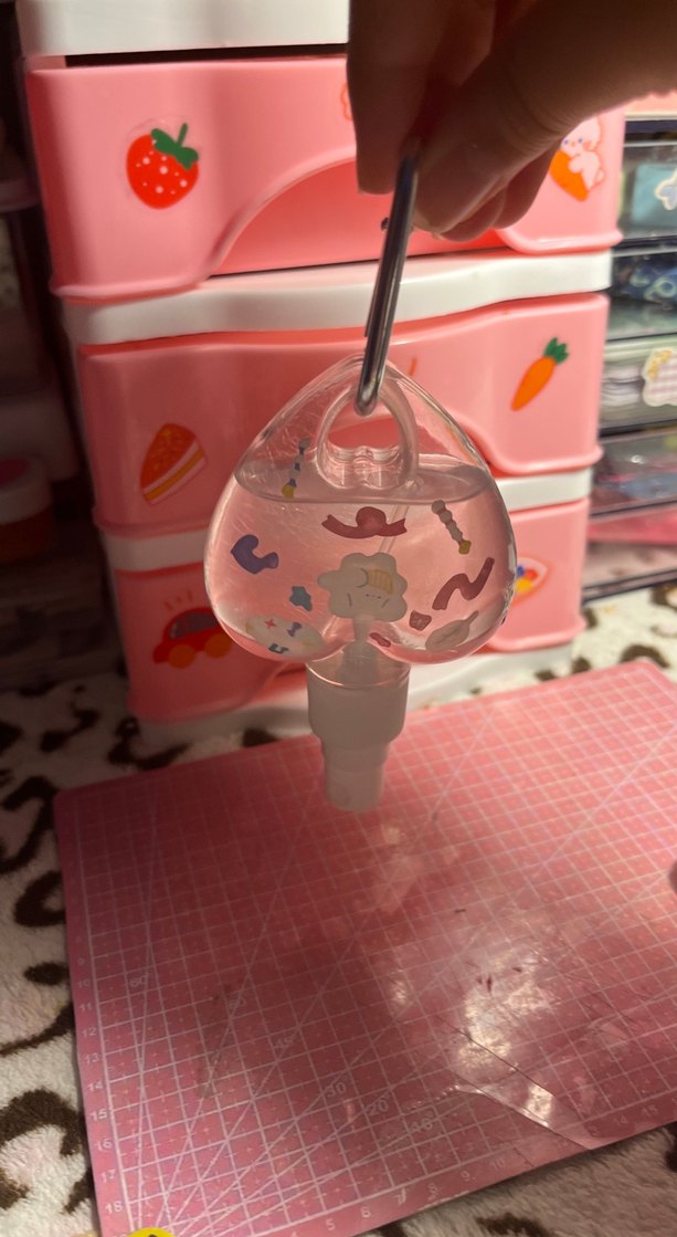 Pembe Kalp Şeklinde Bebek Sprey Şişesi - Görsel 2