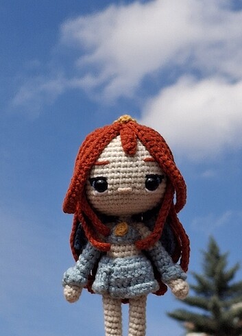 amigurumi örgü bloom figür bebek
