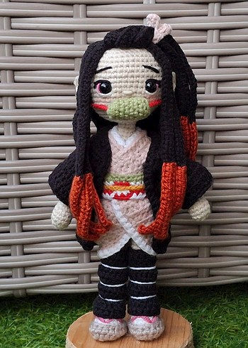  Beden demon slayer kamado nezuko figür