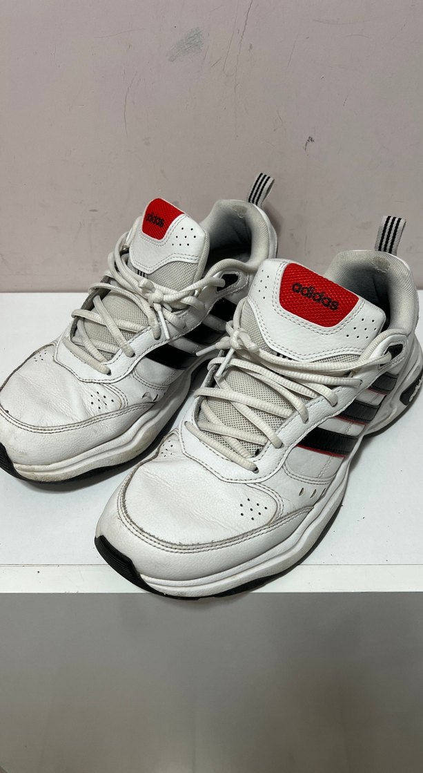 Beyaz Adidas Erkek Spor Ayakkabı Bağcıkları - Görsel 3