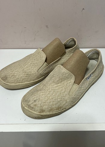 Bej Erkek Keten Espadril - Görsel 2