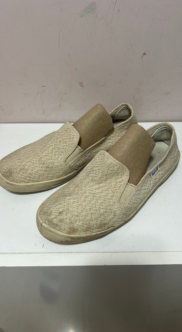 Bej Erkek Keten Espadril - Görsel 2