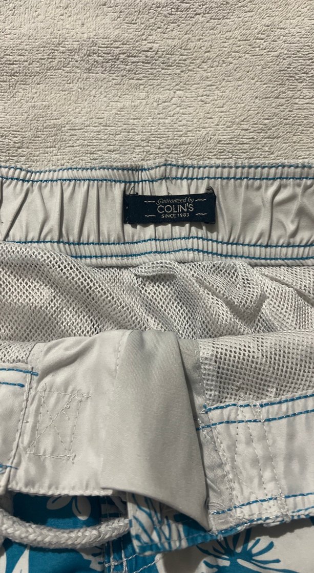 Mavi Desenli Bohem Erkek Mayo - Görsel 3