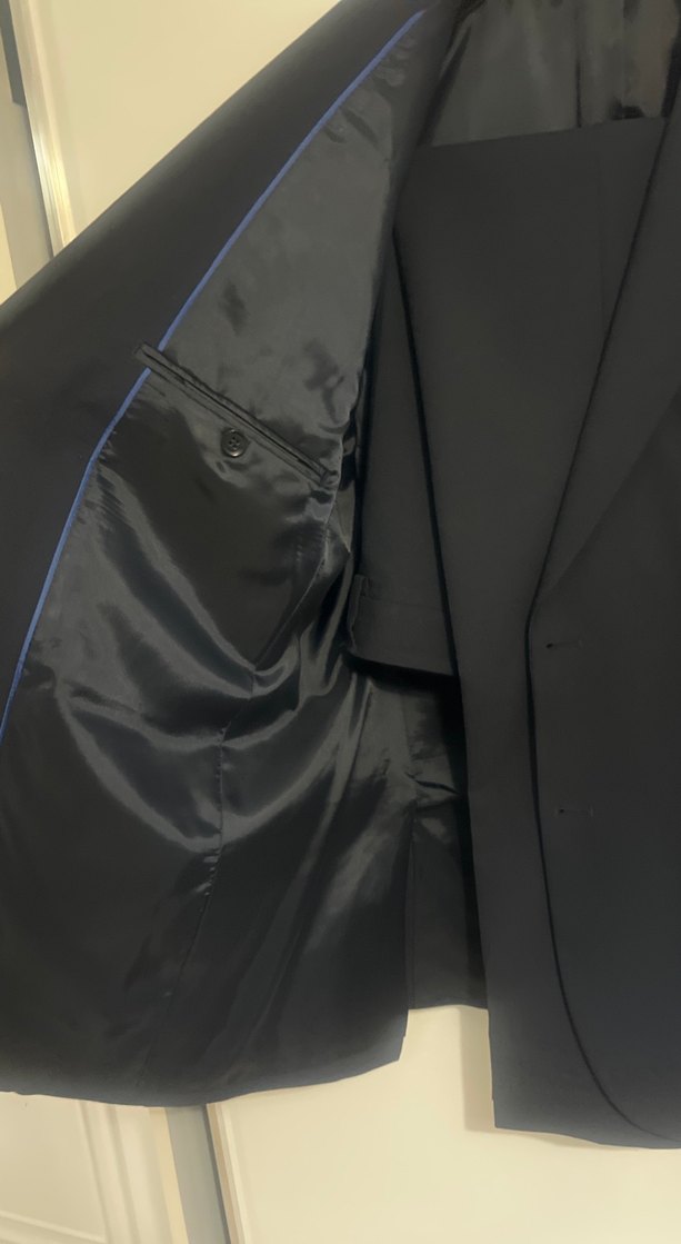 Erkek Lacivert Takım Elbise Ceket - Görsel 3