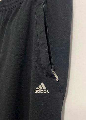 Erkek Siyah Fermuarlı Dar Kesim Eşofman Altı - Görsel 3