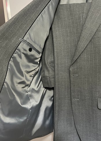 Gri Regular Fit Erkek Takım Elbise - Görsel 6