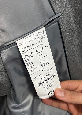 Gri Regular Fit Erkek Takım Elbise - Görsel 4