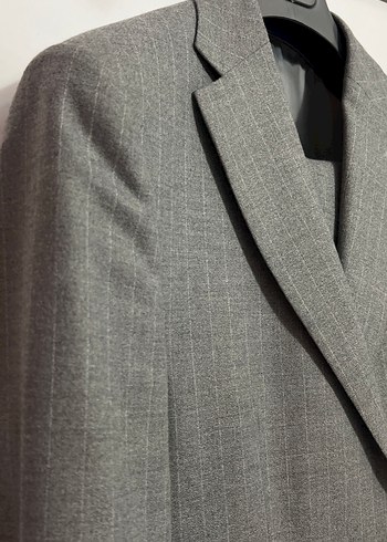 Gri Regular Fit Erkek Takım Elbise - Görsel 3