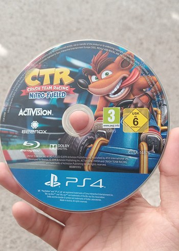 Crash Team Racing Nitro-Fueled PS4 Oyunu takas yapılır