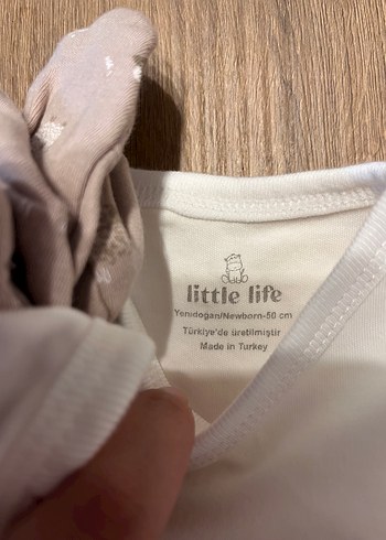 Bebek Beyaz Hastane Çıkışı Takımı - Görsel 3