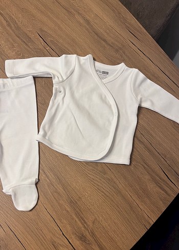 Bebek Beyaz Hastane Çıkışı Takımı - Görsel 6