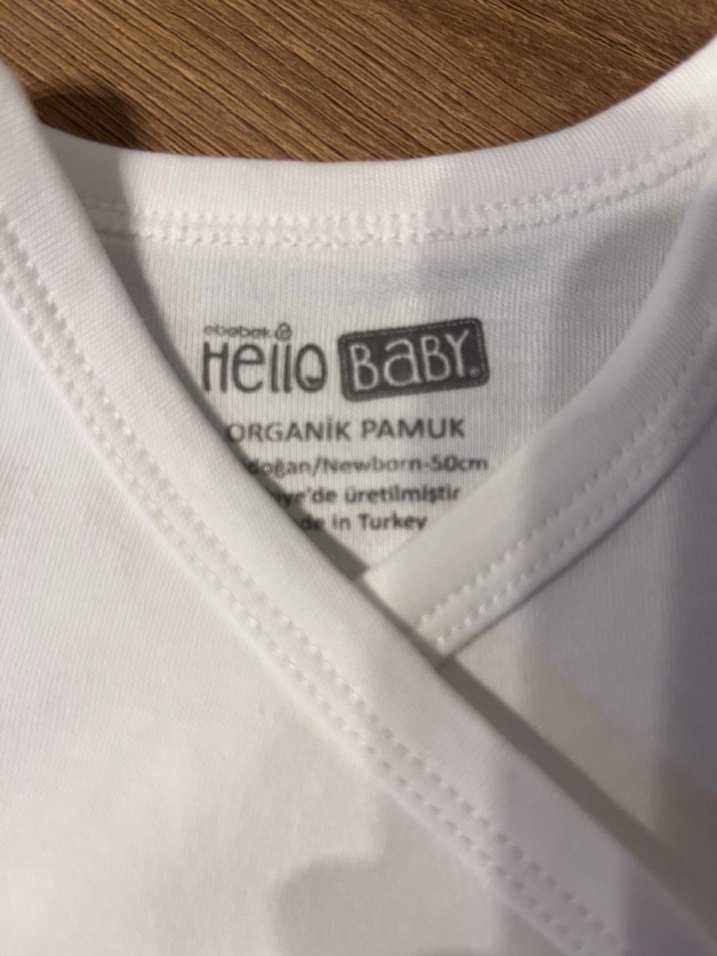 Bebek Beyaz Hastane Çıkışı Takımı - Görsel 4