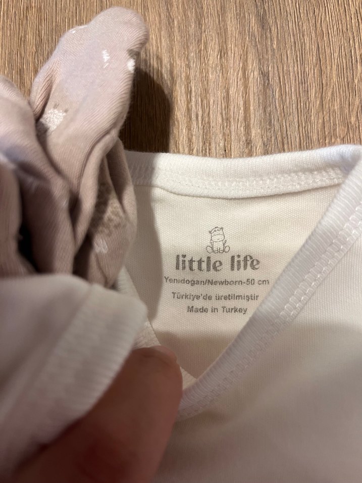 Bebek Beyaz Hastane Çıkışı Takımı - Görsel 3