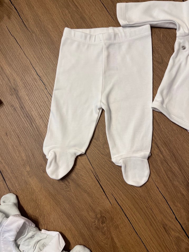 Bebek Beyaz Hastane Çıkışı Takımı - Görsel 5