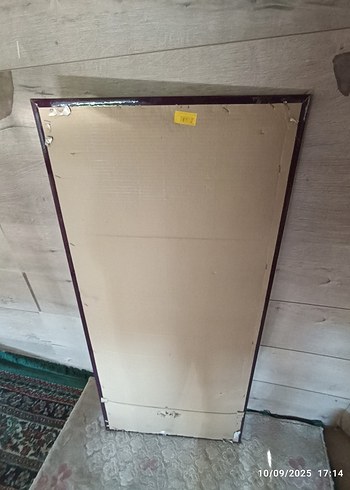 Zara Home Bordo Renk Dikdörtgen Ayna