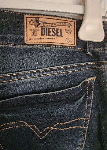 Diesel kid 14Y Lacivert Bel Detaylı Dar Kesim Jean - Görsel 6