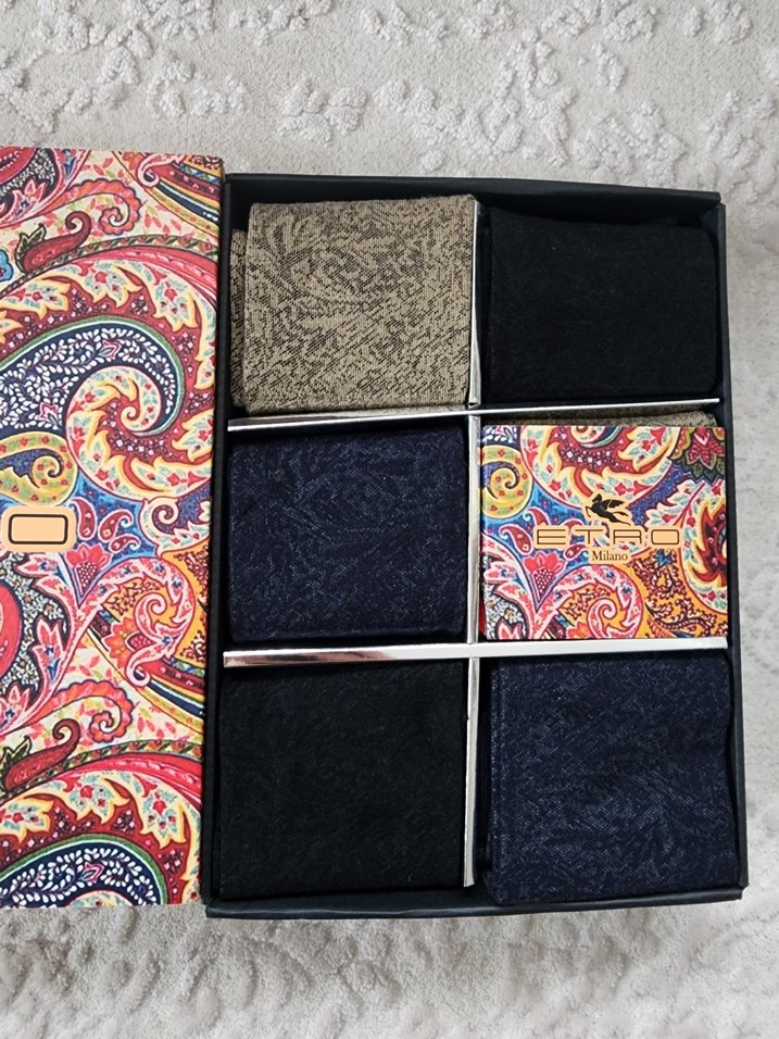 Erkek Çok Renkli Desenli Corap Seti - Görsel 2