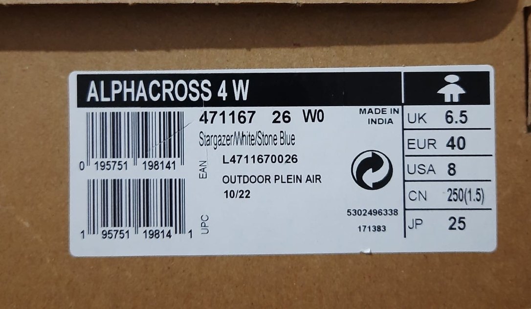 SALOMON ALPHA CROSS GÜNLÜK AYAKLABI - Görsel 3