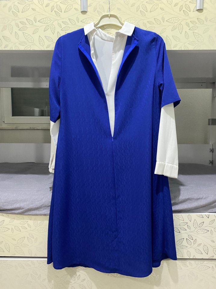 Lacivert Gömlekli Kadın Tunik - Görsel 4