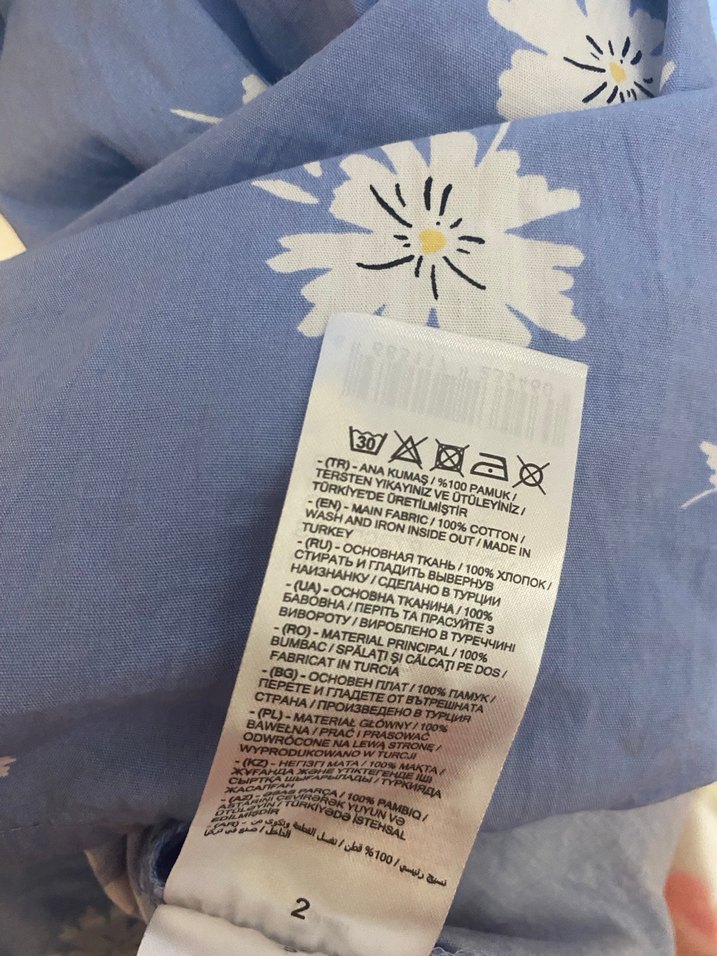 %100 pamuk elbise - Görsel 5