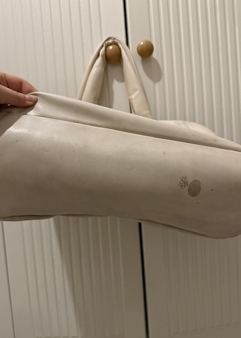 Zara Krem çanta zara