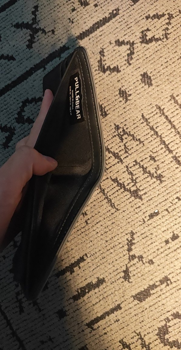 Minimalist Gri Erkek Cüzdanı - Görsel 4