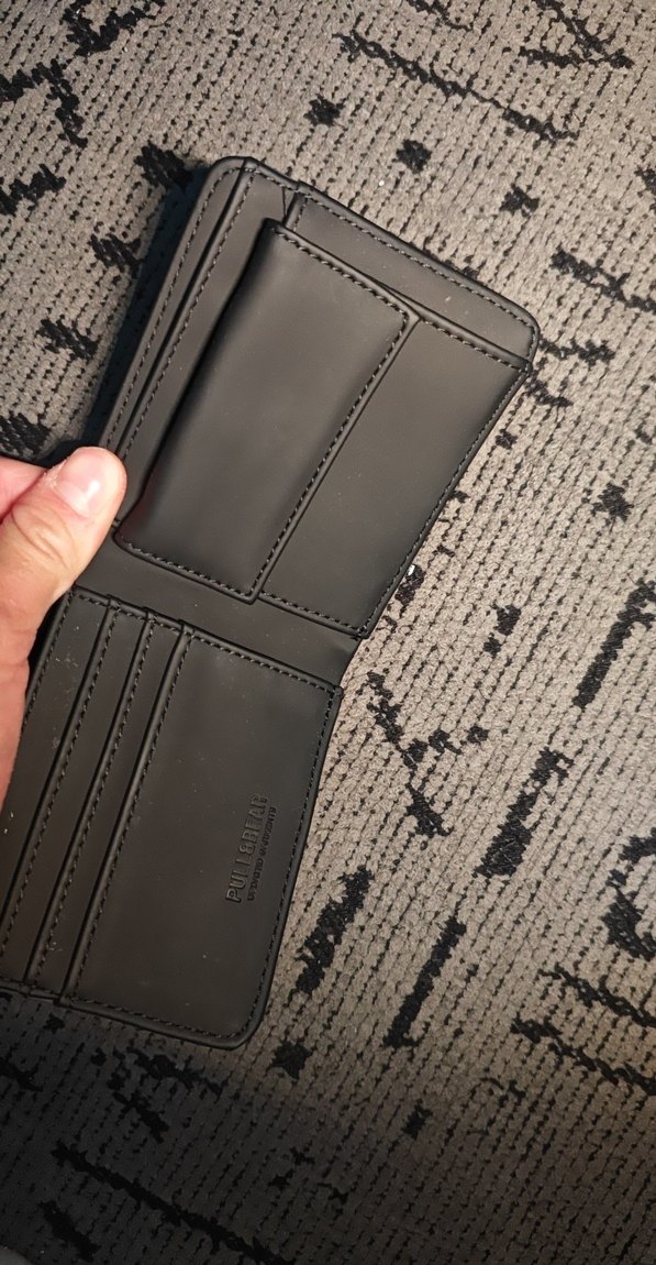 Minimalist Gri Erkek Cüzdanı - Görsel 3