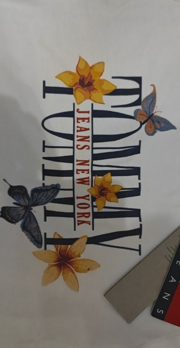 Tommy Beyaz Kız Çocuk Baskılı Tişört - Görsel 4