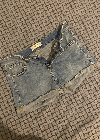 Mavi Kadın Mini Denim Şort