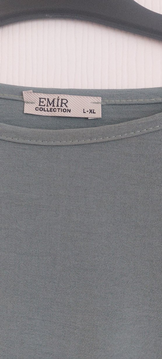 Uzun Kesim, Salaş, Yeşil Kadın Tunik - Görsel 2