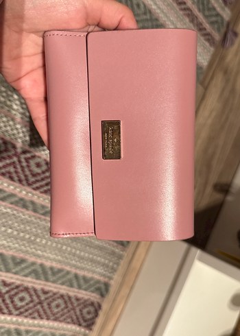 Pembe Deri Kadın Cüzdanı